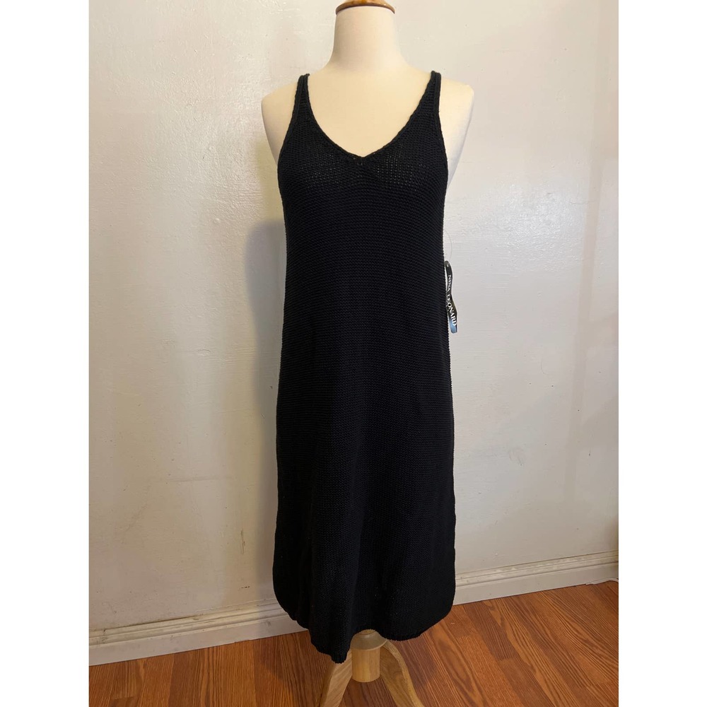 Nina Leonard Sweater Tank Midi Dress (vintage sample)